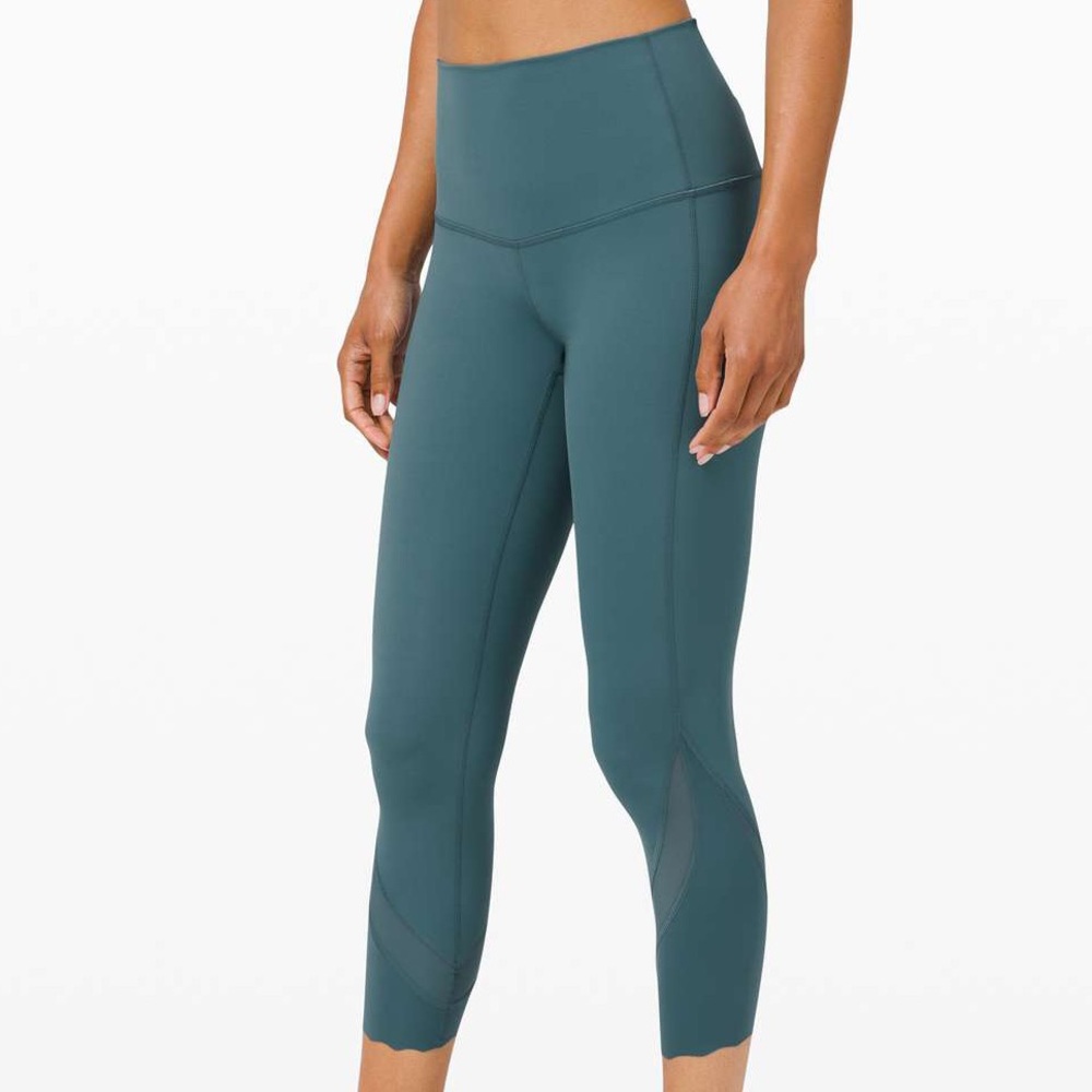 lululemon desert teal leggings